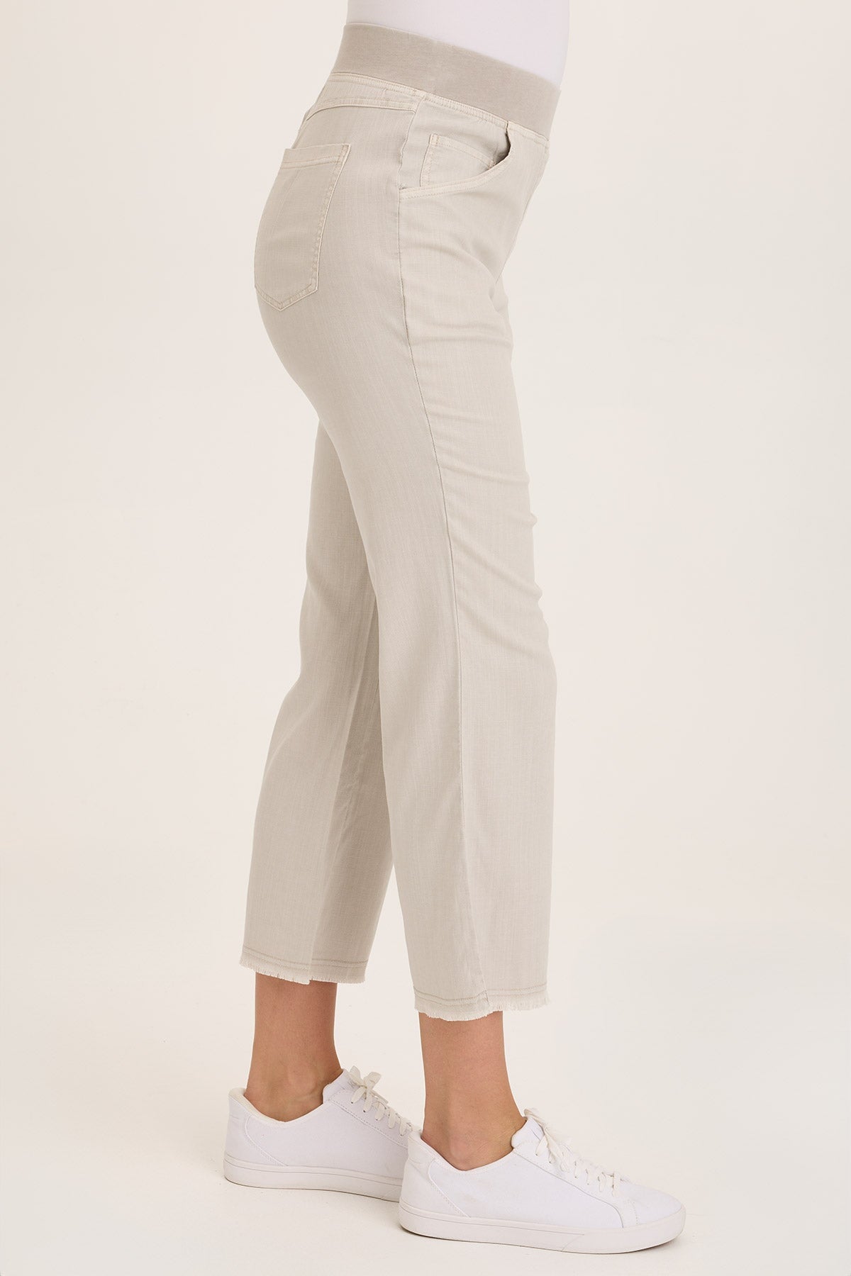 Wearables Lorilei Twill Flare Pull-On Pant