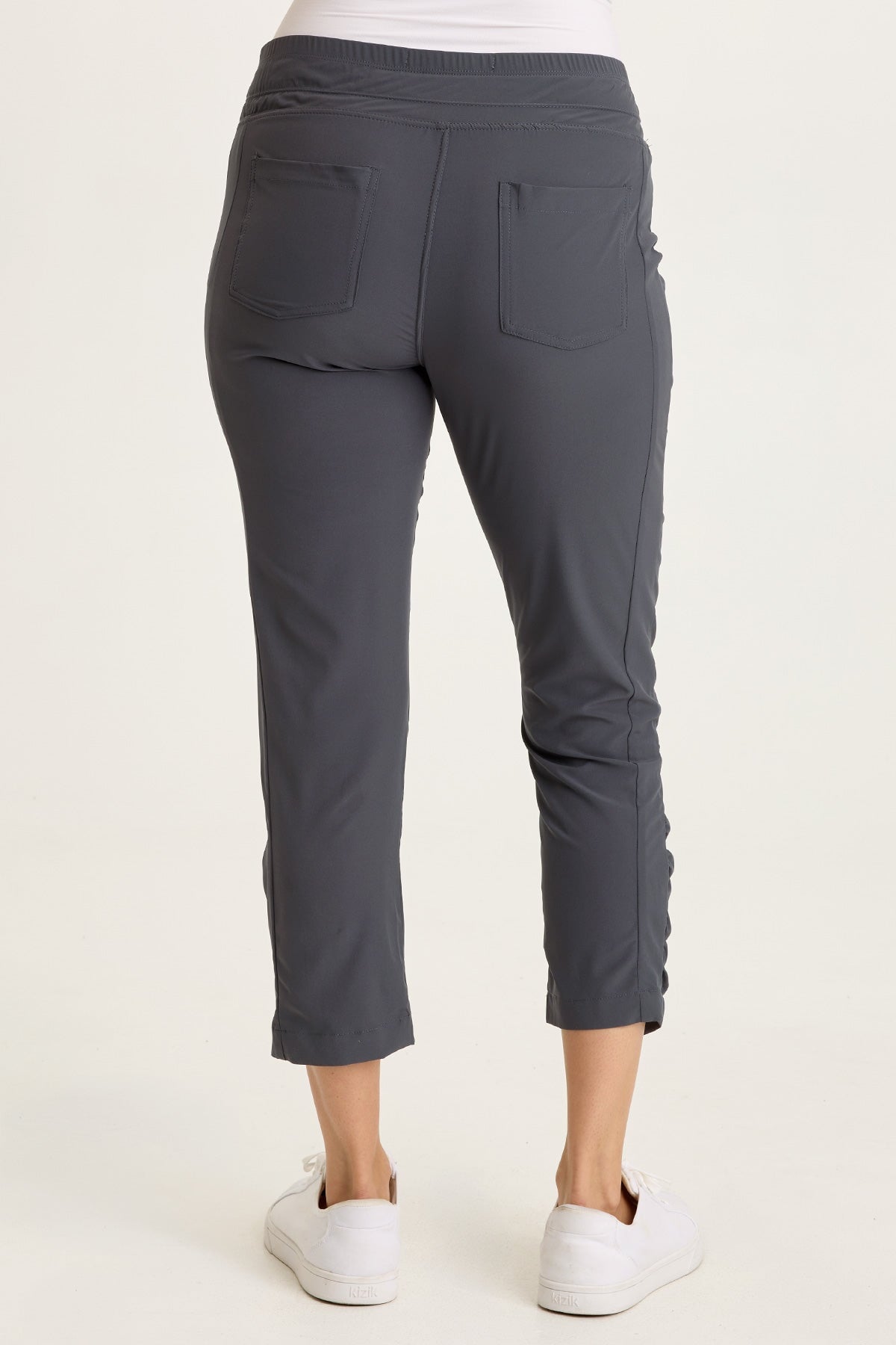 Wearables Aksana Whisper Stretch Ruched Active Slim Pant