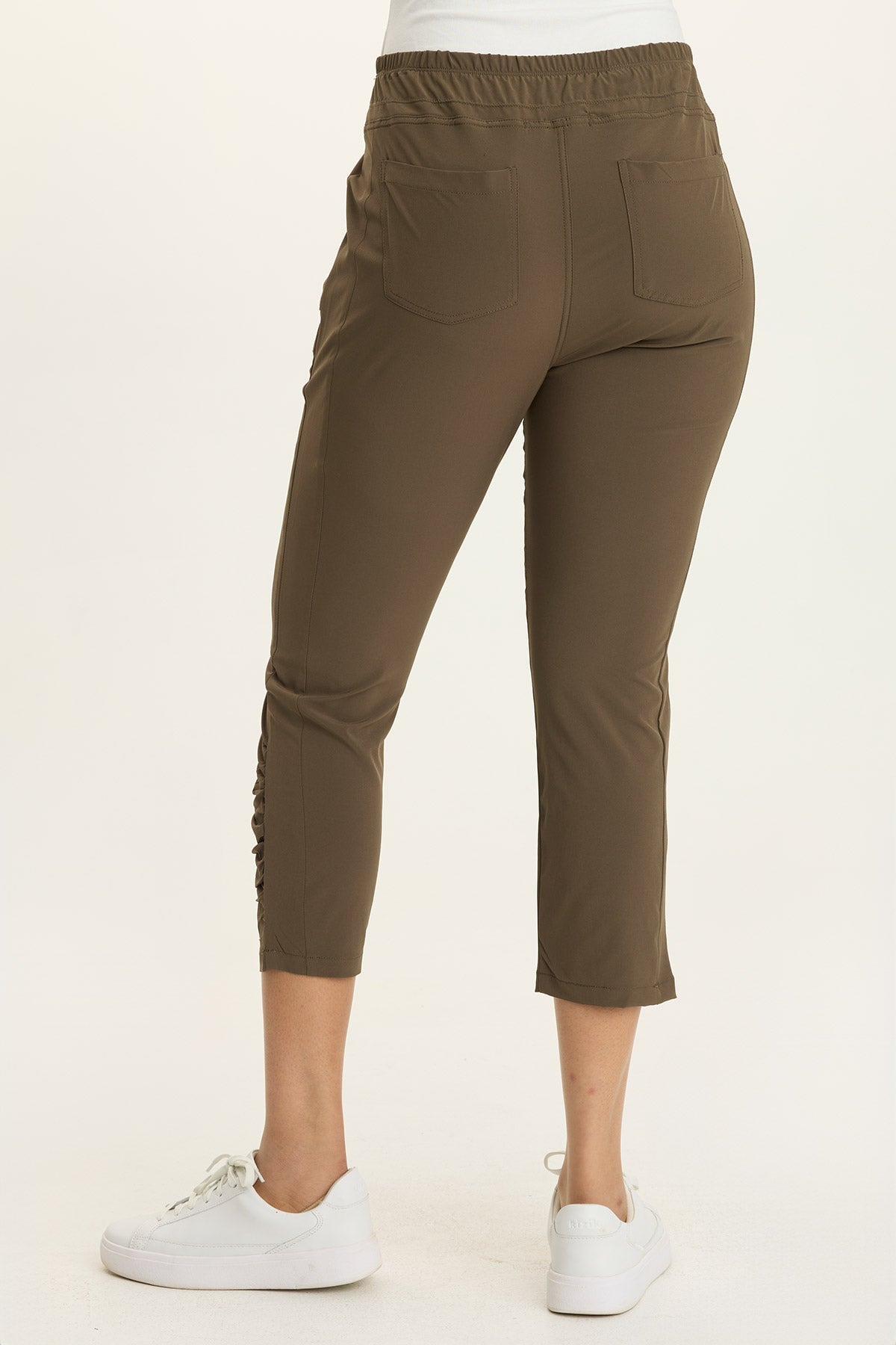 Wearables Aksana Whisper Stretch Ruched Active Slim Pant