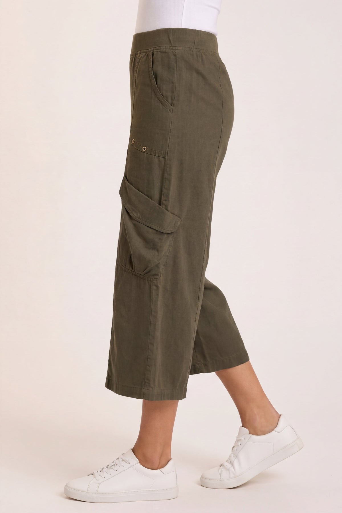 Wearables Linen Faulkner Crop