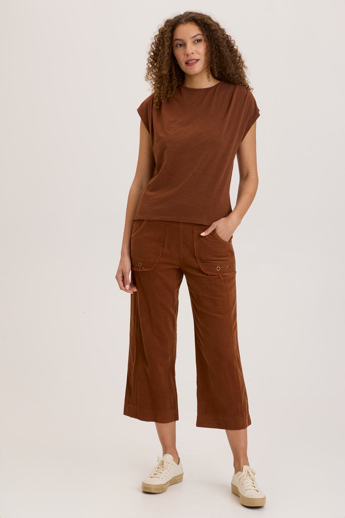 Wearables Cord Trumble Crop