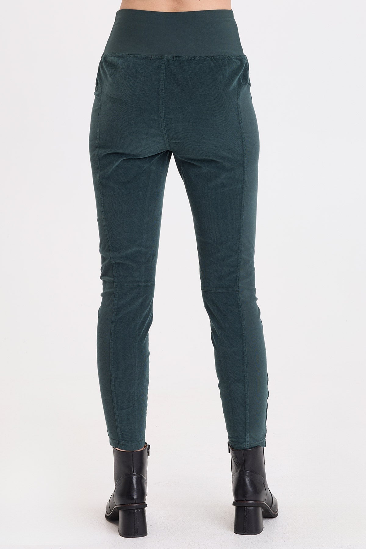 Wearables Corduroy Penny Ruched Legging