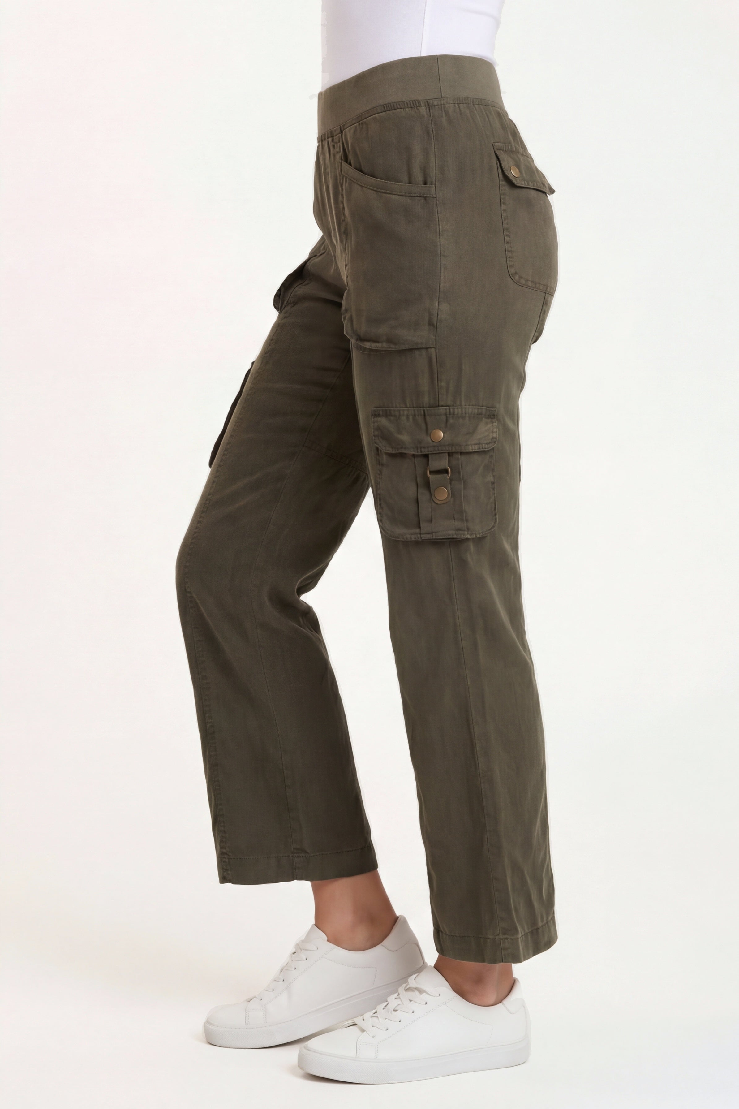 XCVI Washburn Twill Pull-On Cargo Pant