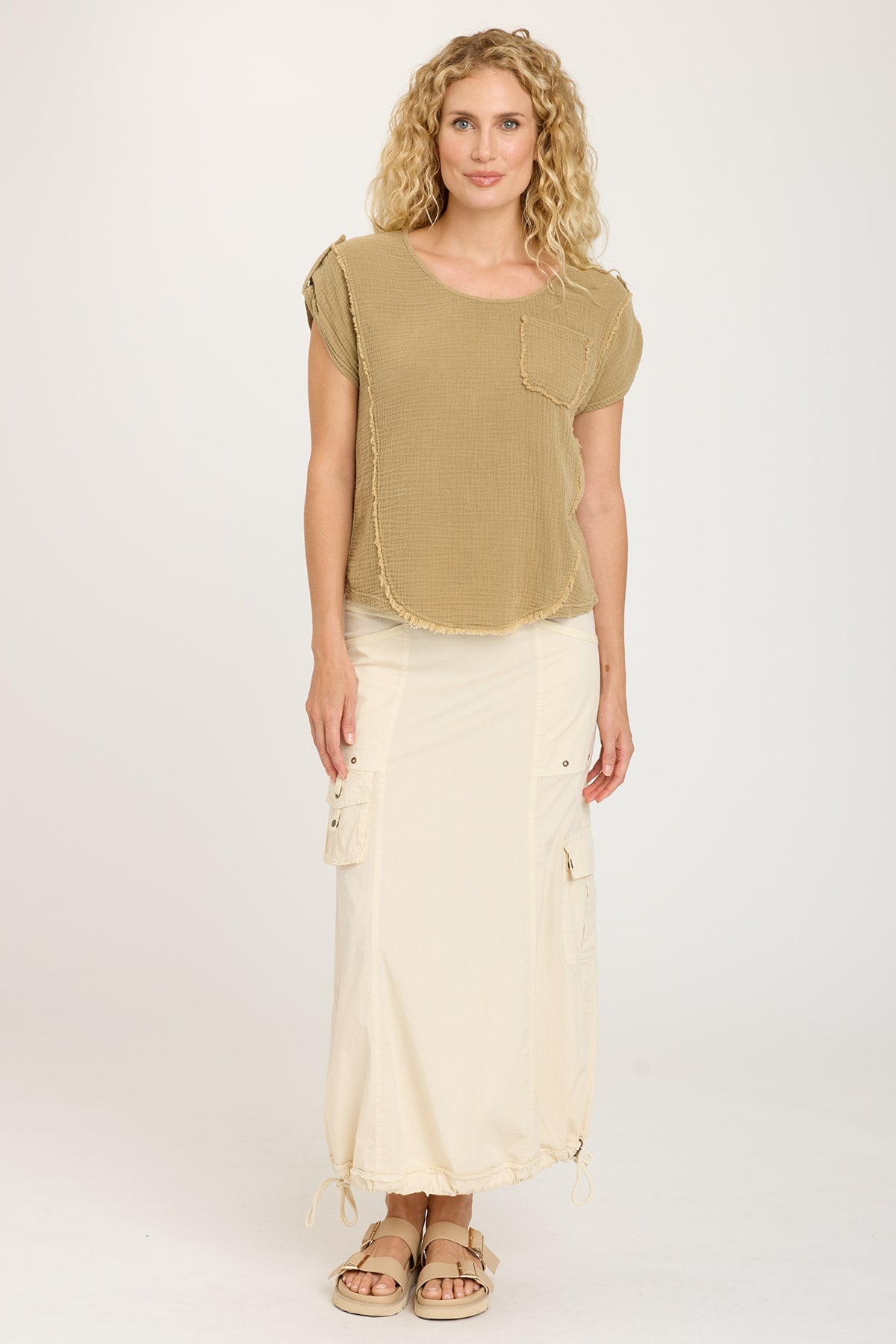 XCVI Corintha Bubble Skirt