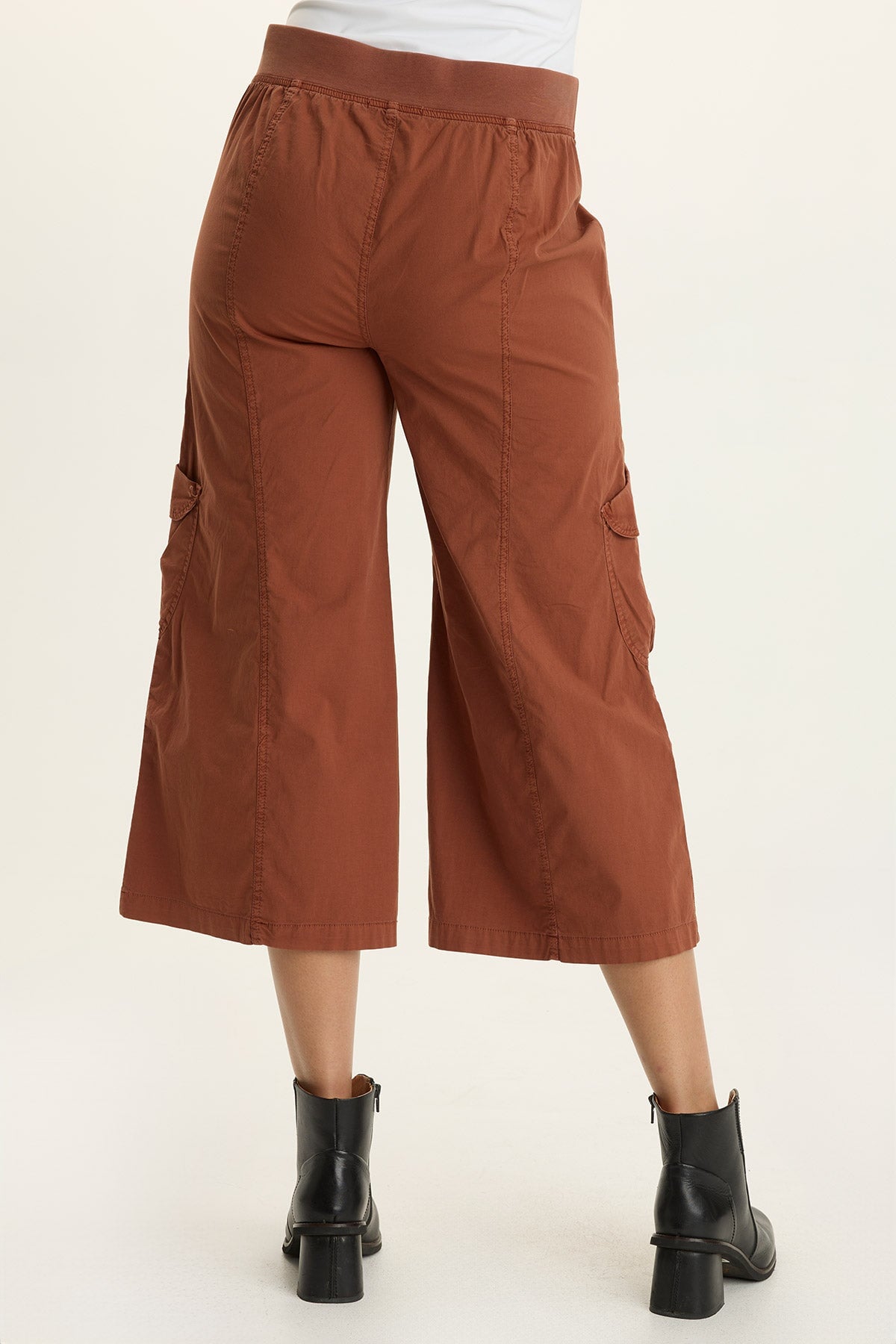 Wearables Faulkner Poplin Exaggerated Pocket Crop Pant