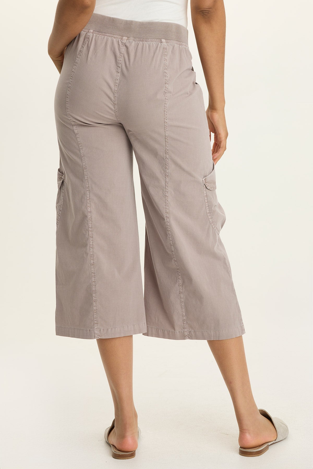 Wearables Faulkner Poplin Exaggerated Pocket Crop Pant
