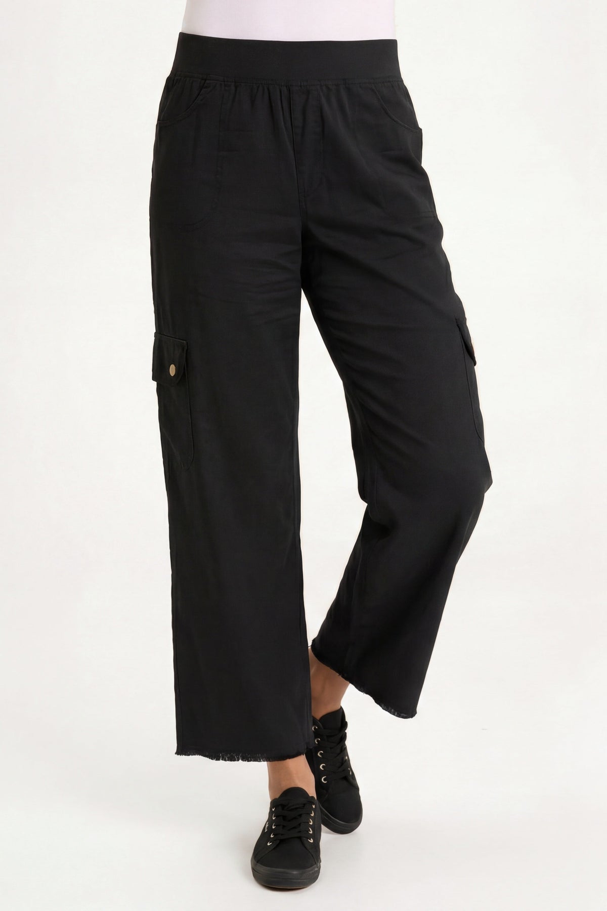 XCVI Ceilio Tencel Pull-On Cargo Pant