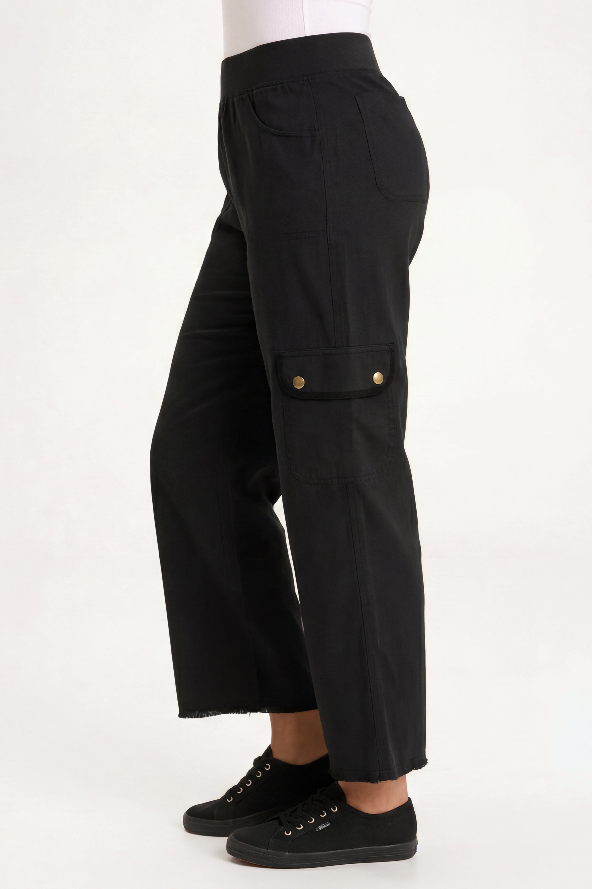 XCVI Ceilio Tencel Pull-On Cargo Pant