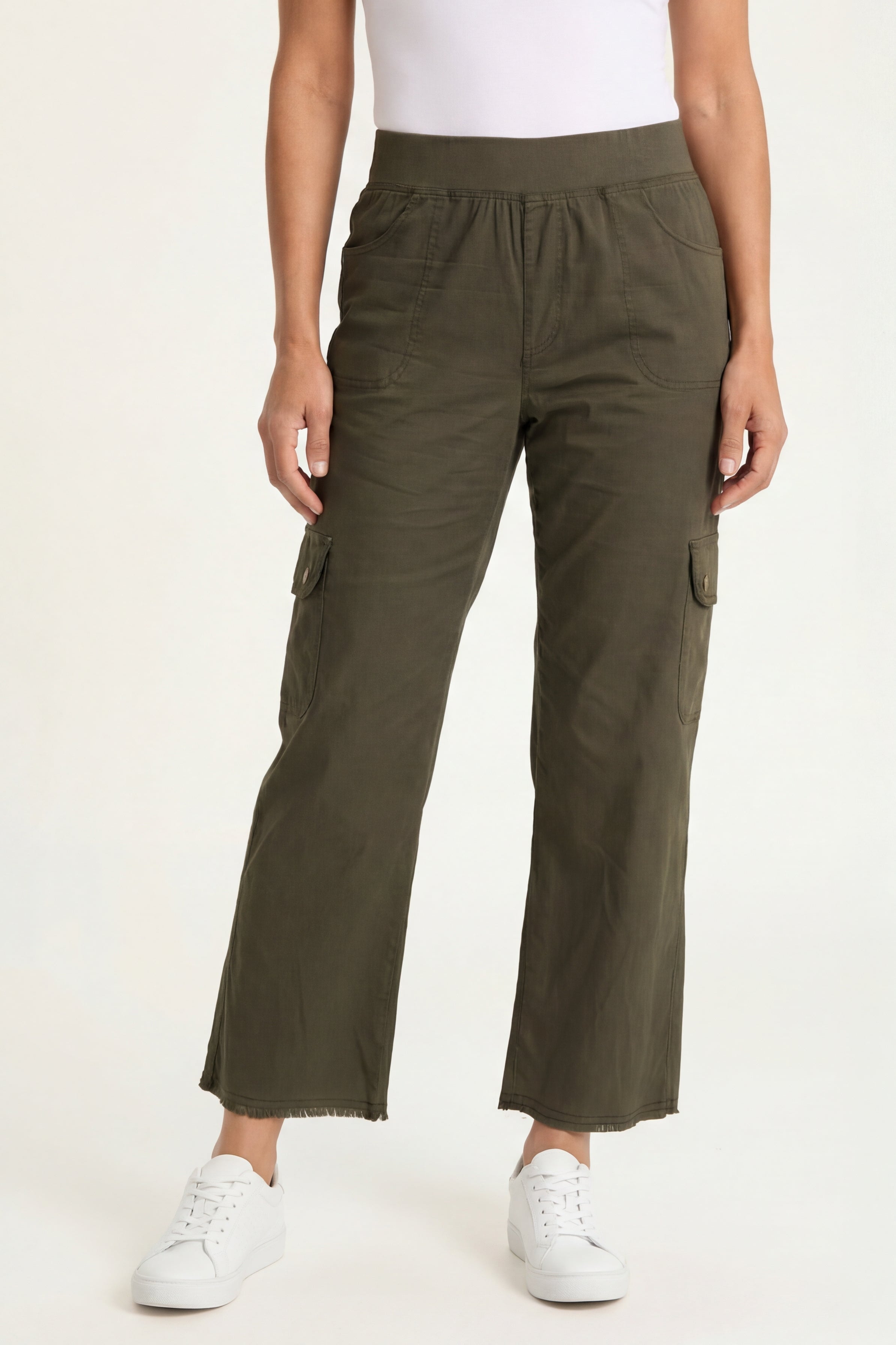XCVI Ceilio Tencel Pull-On Cargo Pant