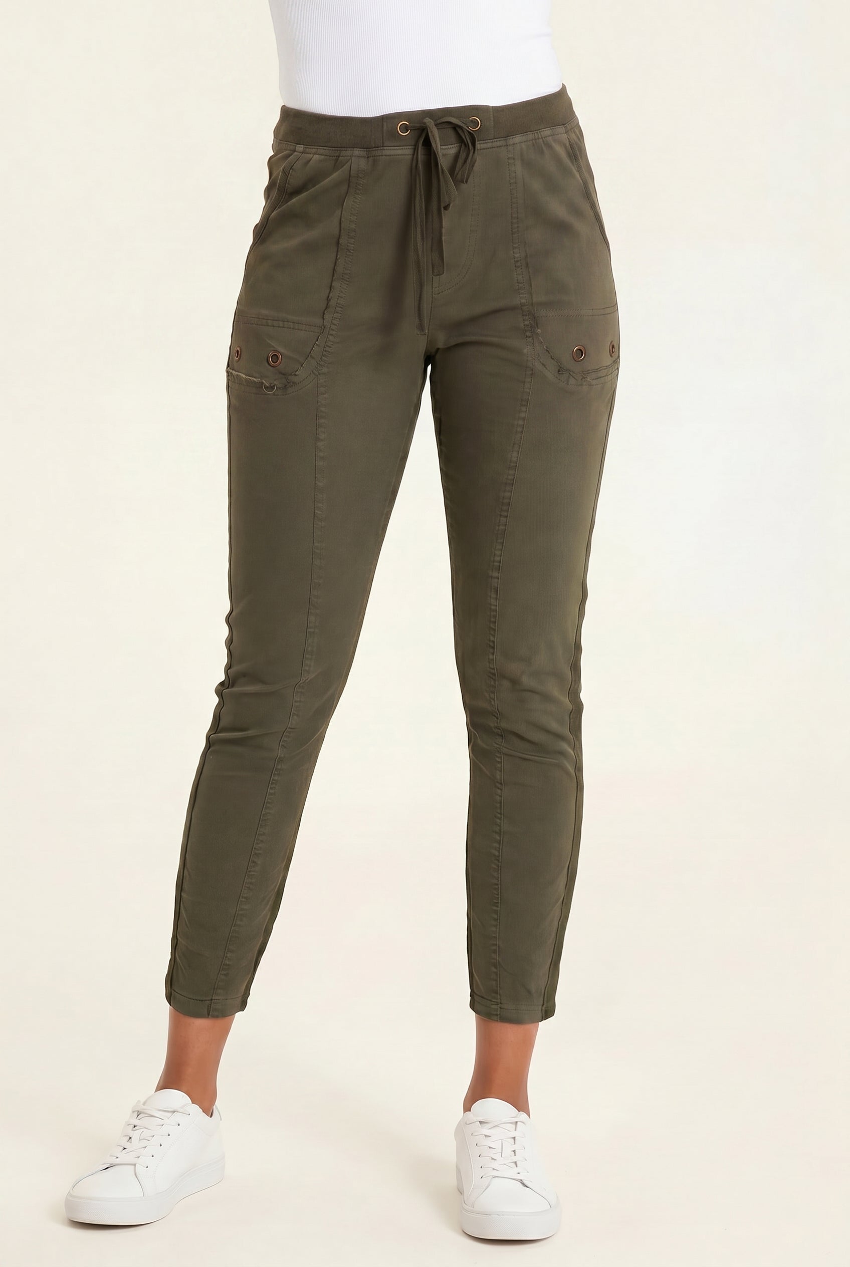 XCVI Rohan Poplin Jersey Drawstring Legging