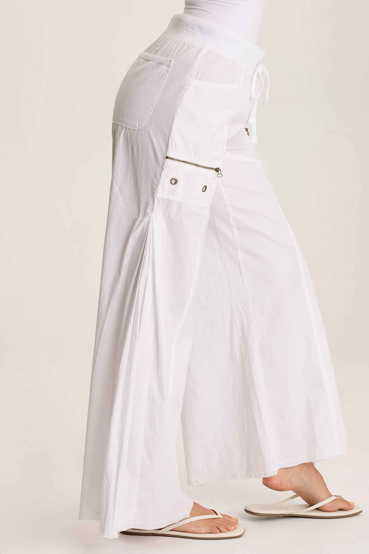 XCVI Coline Poplin Wide Leg Pant