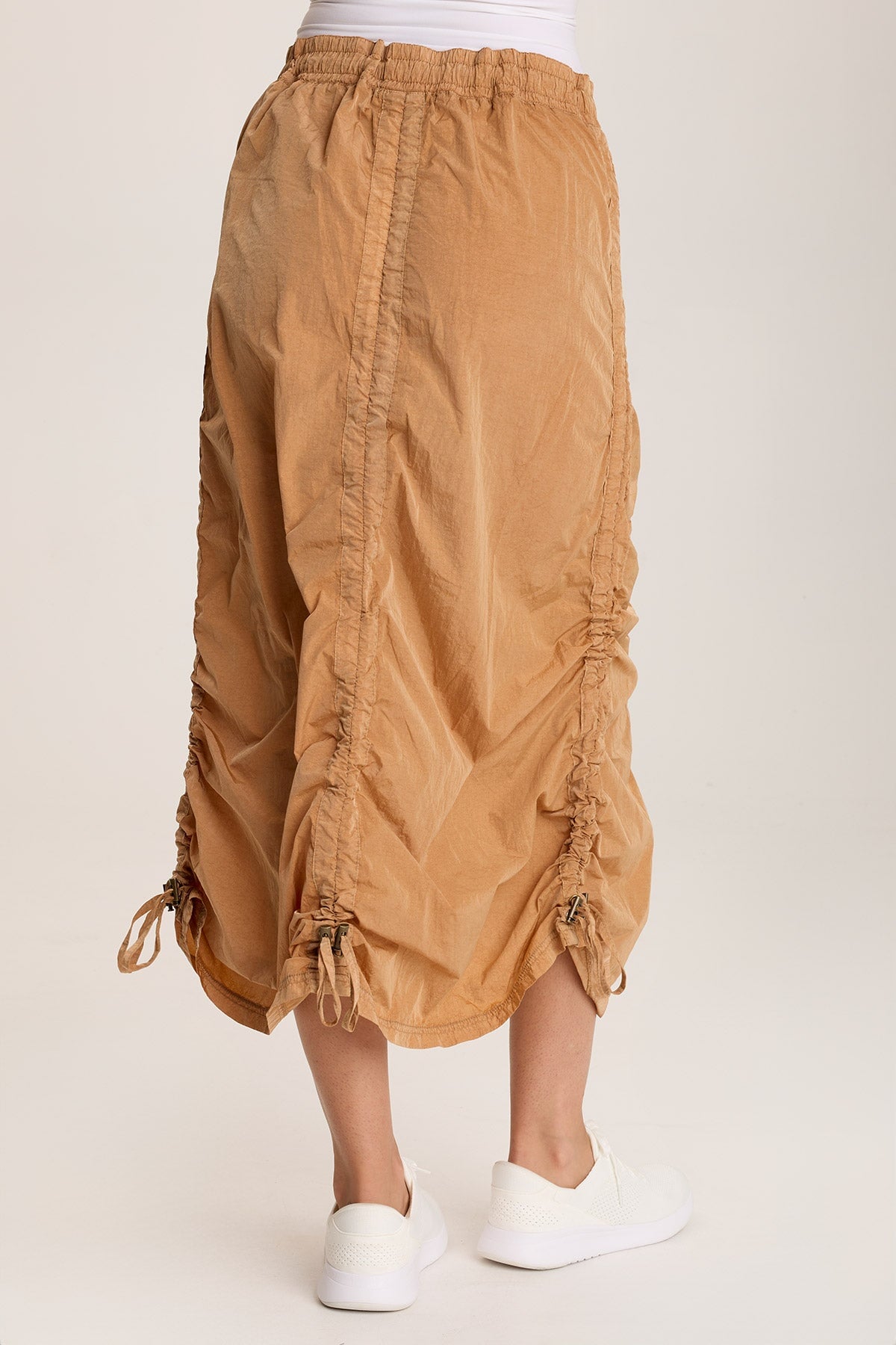 XCVI Zeno Ruched Sporty Cargo Skirt