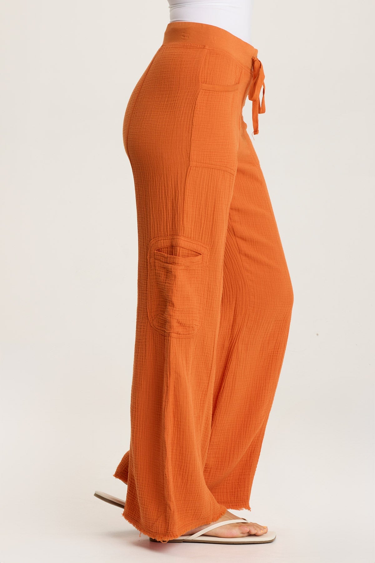 XCVI Rizal Plush Gauze Wide Leg Pant