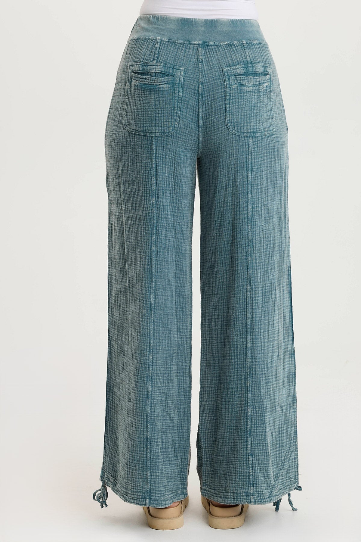 XCVI Lenka Gauze Cinched Wide-Leg Pant