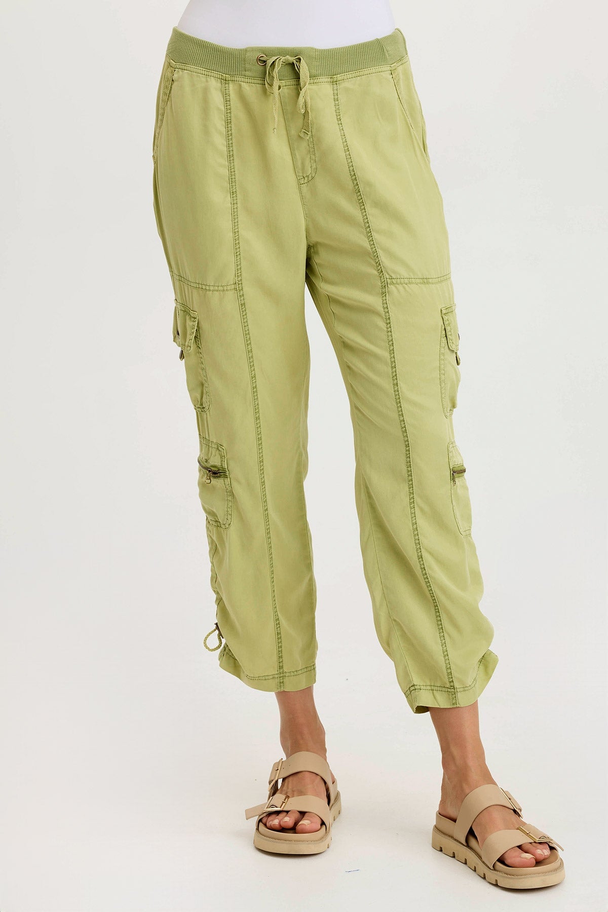 XCVI Selmy Twill Corded Cargo Crop Pant