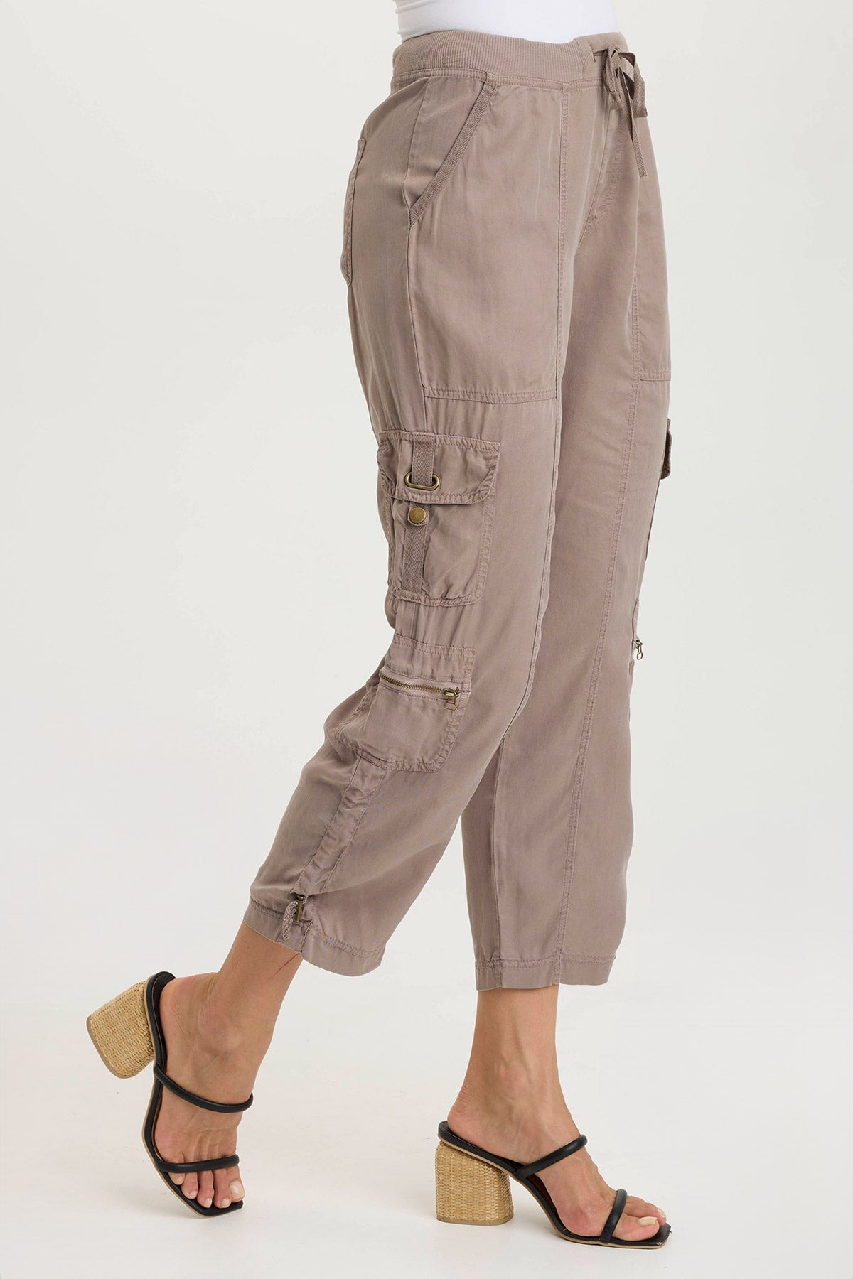 XCVI Selmy Twill Corded Cargo Crop Pant
