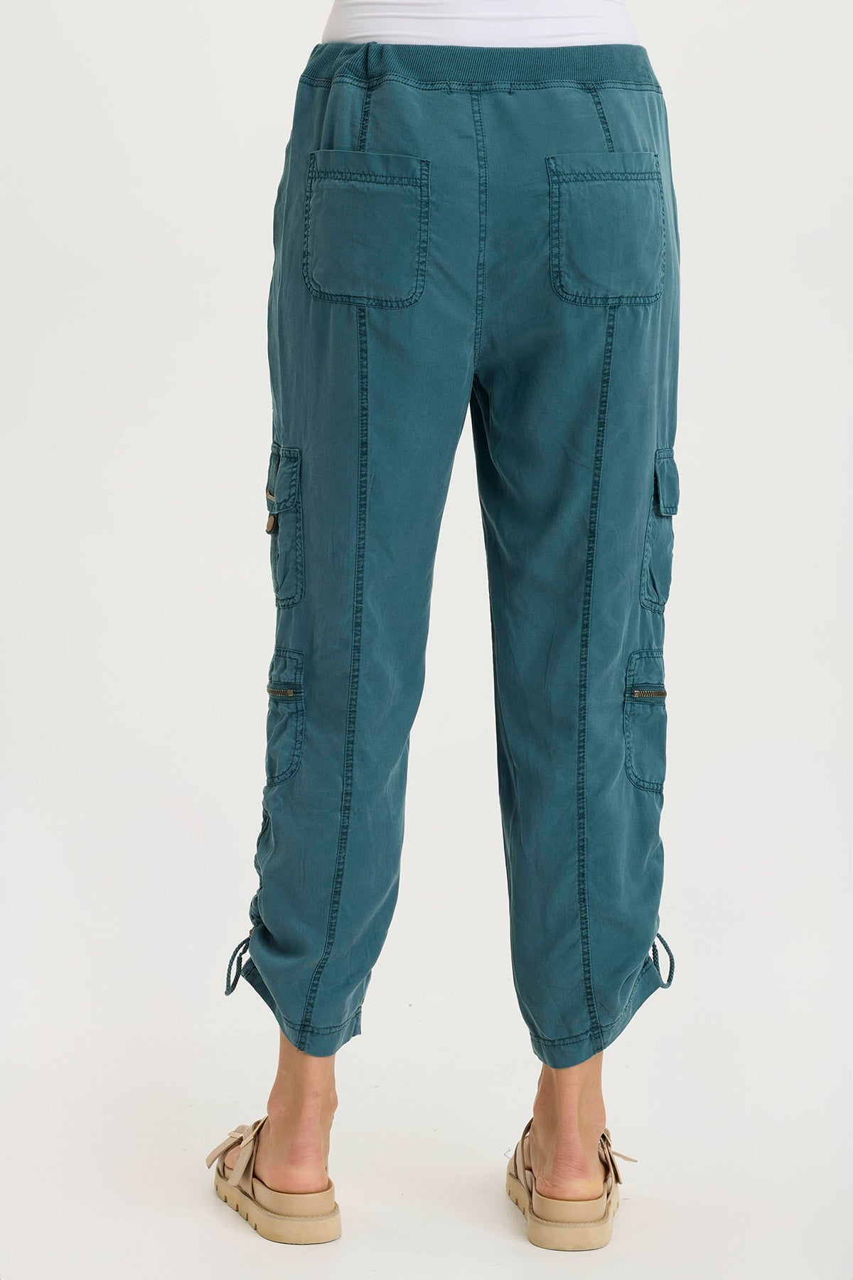 XCVI Selmy Twill Corded Cargo Crop Pant