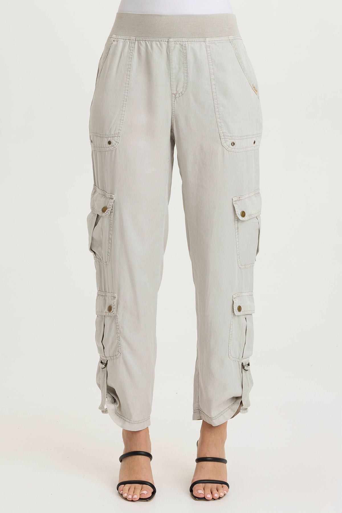 XCVI Levi Twill Tabbed Hem Cargo Pant