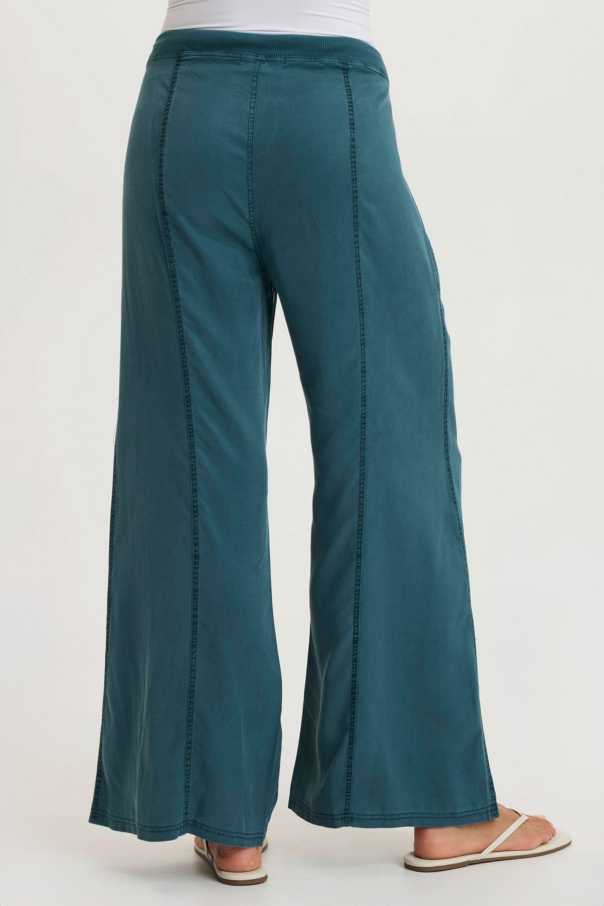 XCVI Tarla Twill Dropped Pocket Wide Leg Pant