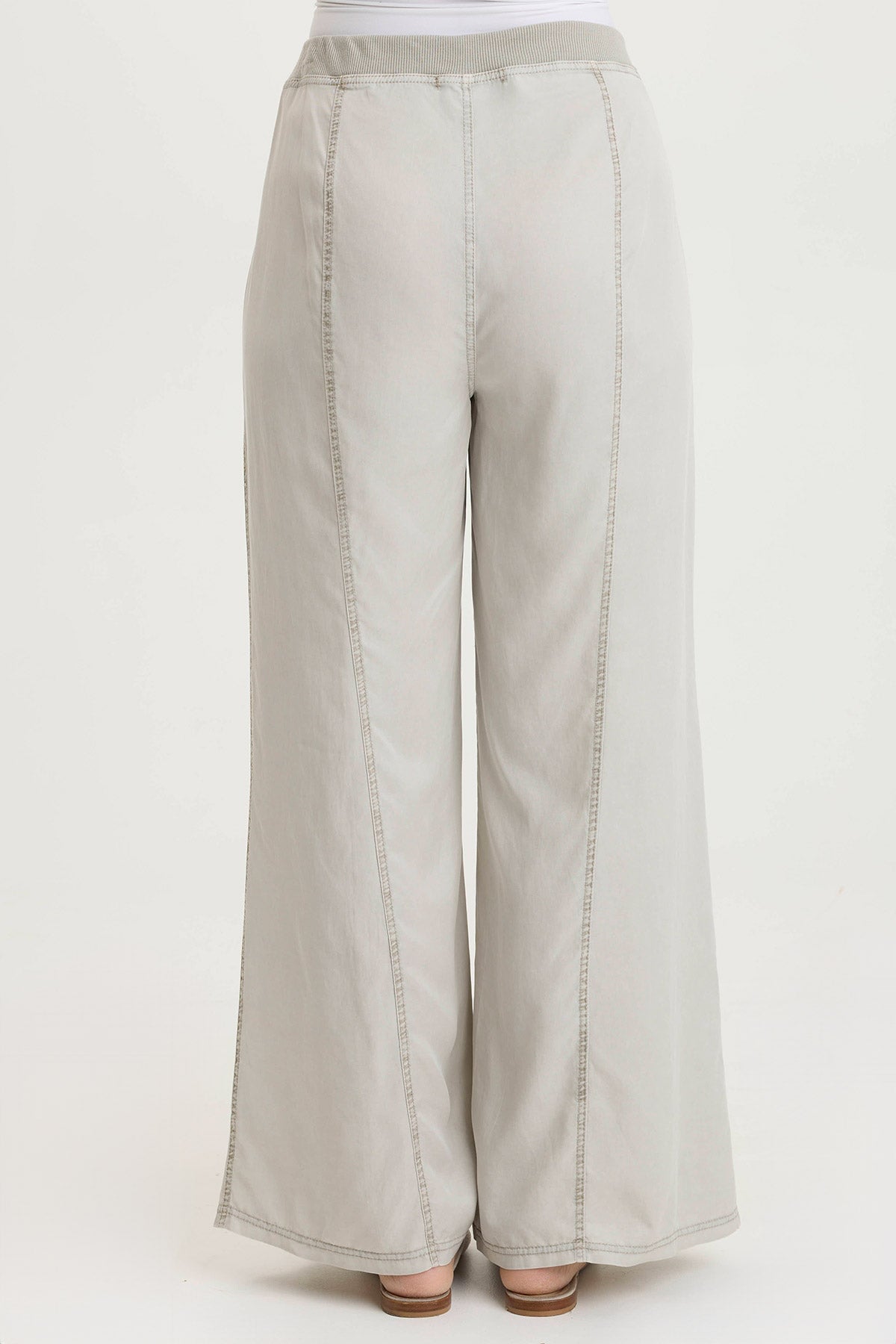 XCVI Tarla Twill Dropped Pocket Wide Leg Pant