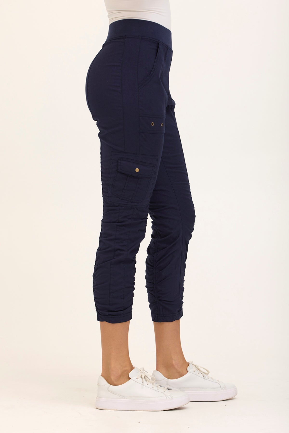 Core by XCVI Tilton Ruched Skinny Pant