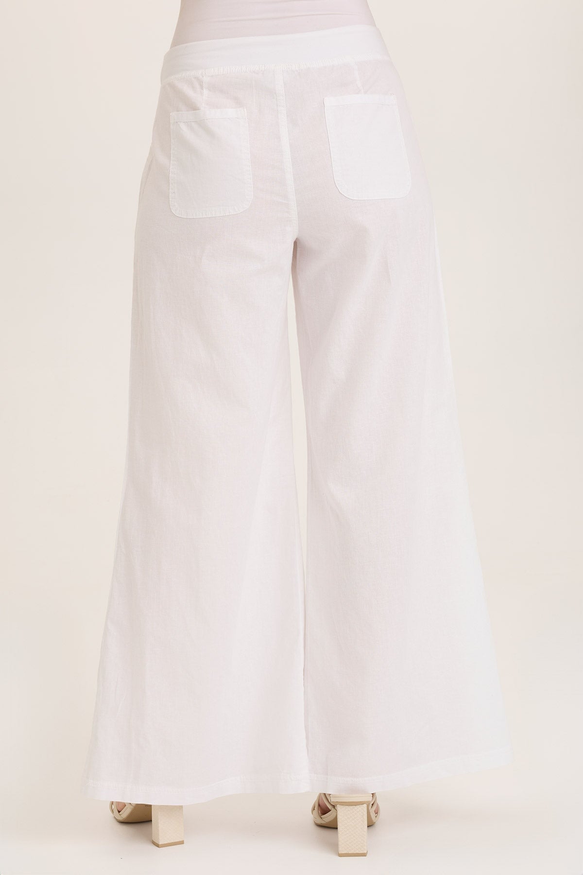 Wearables Zorba Linen Ultra Wide Leg Pant