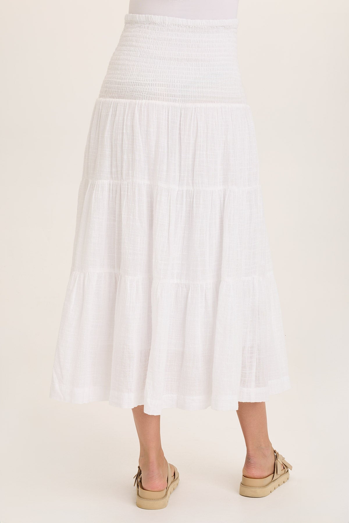 Wearables Paigene Gauze Tiered Skirt