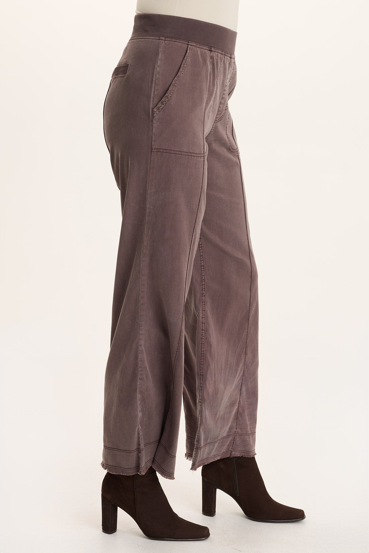 XCVI Orn Tencel Pull-On Wide-Leg Pant