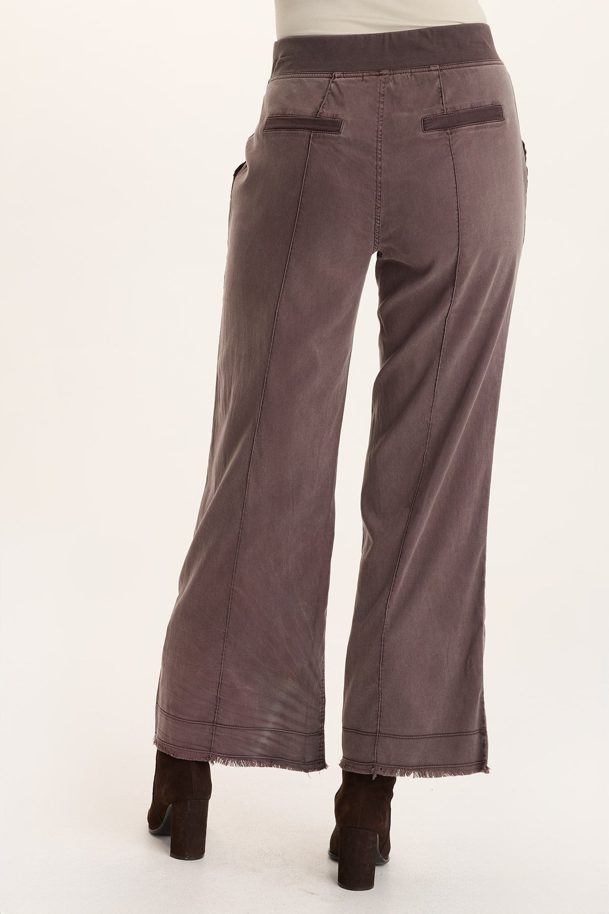 XCVI Orn Tencel Pull-On Wide-Leg Pant