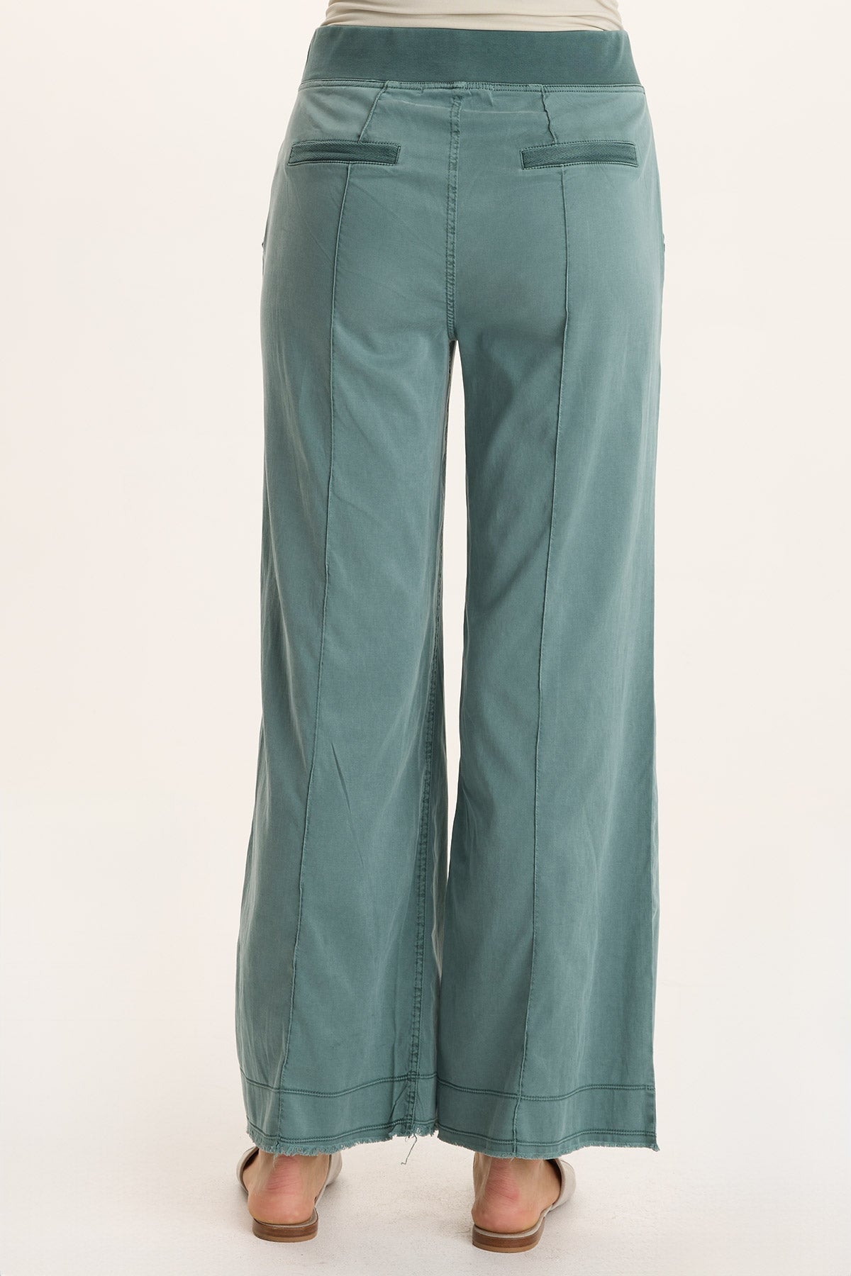 XCVI Orn Tencel Pull-On Wide-Leg Pant