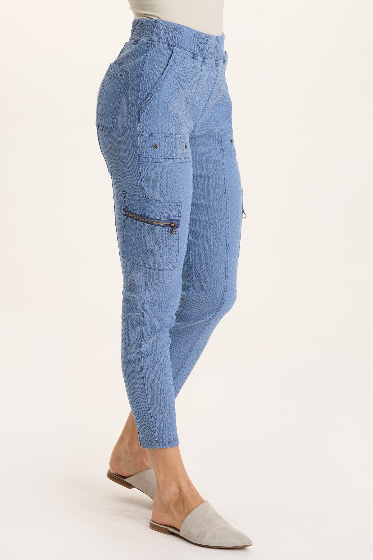 XCVI Gamlin Textured Jacquard Elevated Legging