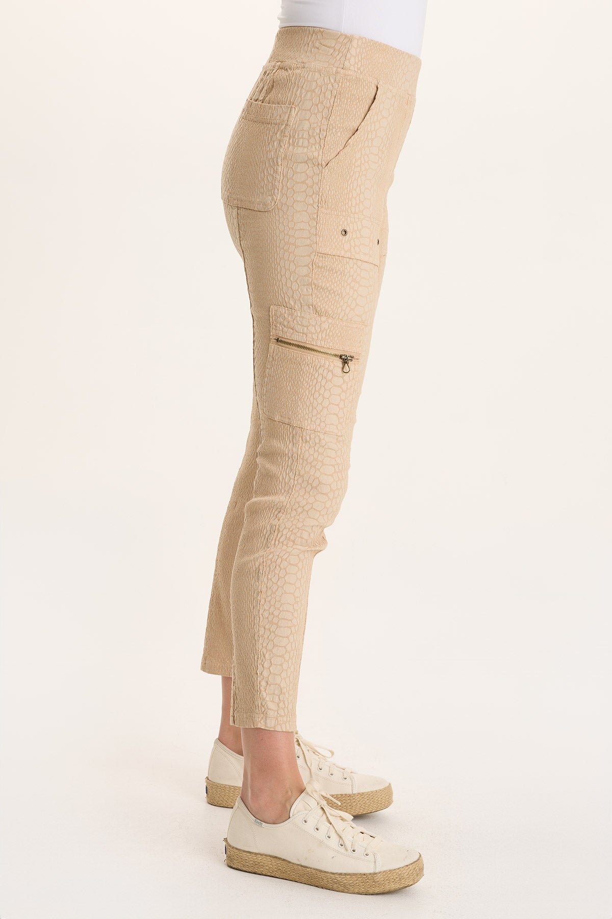 XCVI Gamlin Textured Jacquard Elevated Legging
