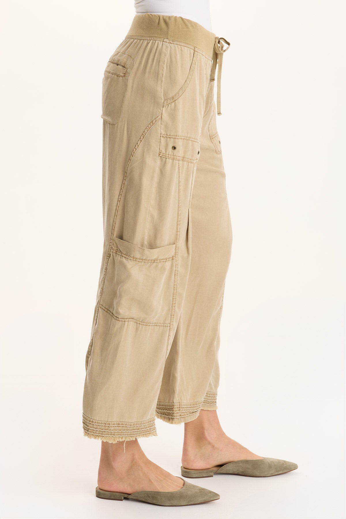 XCVI Tullio Soft Twill Cargo Gaucho