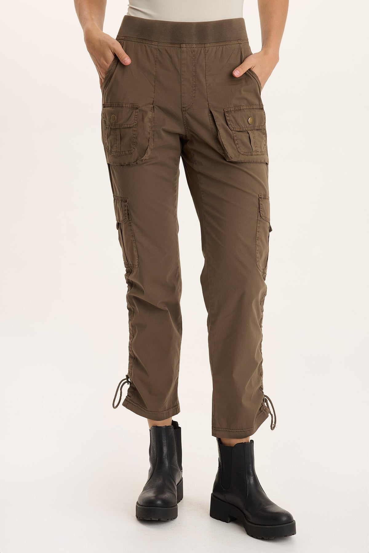 XCVI Keon Cinchable Slim Leg Cargo Pant