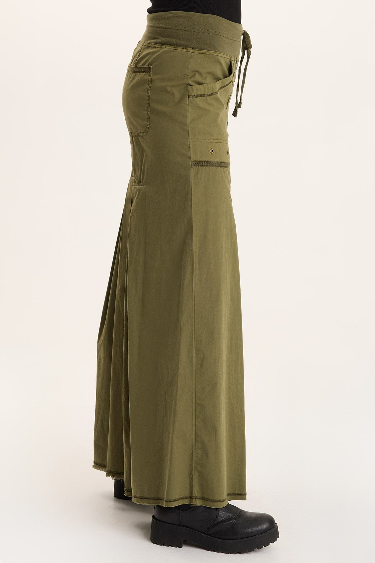 XCVI Nevins Soft Volume Wide Leg Drawstring Pant