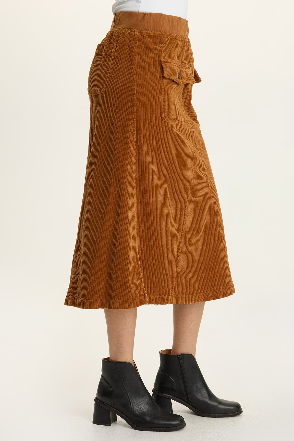 Wearables Alto Corduroy Midi Skirt