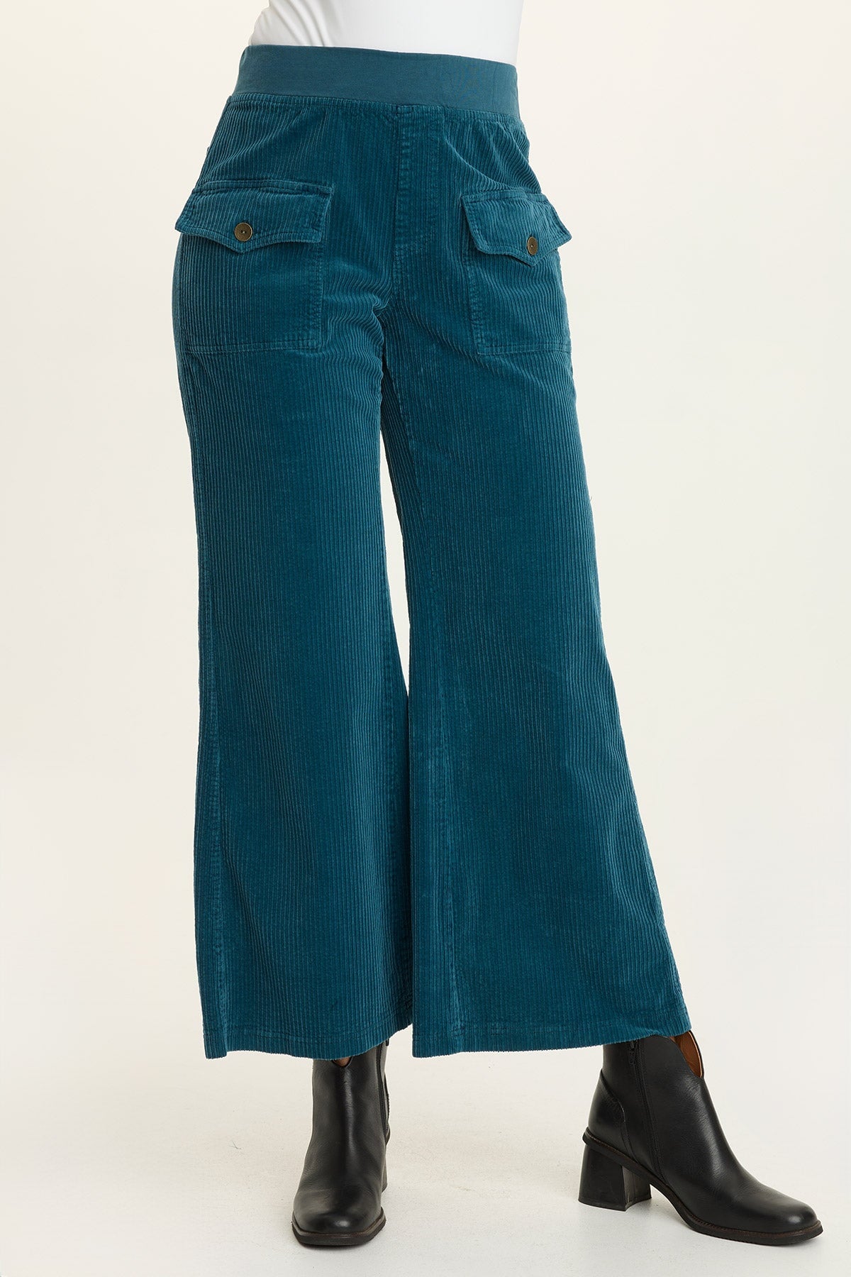 Wearables Veera Wide-Leg Corduroy Pant
