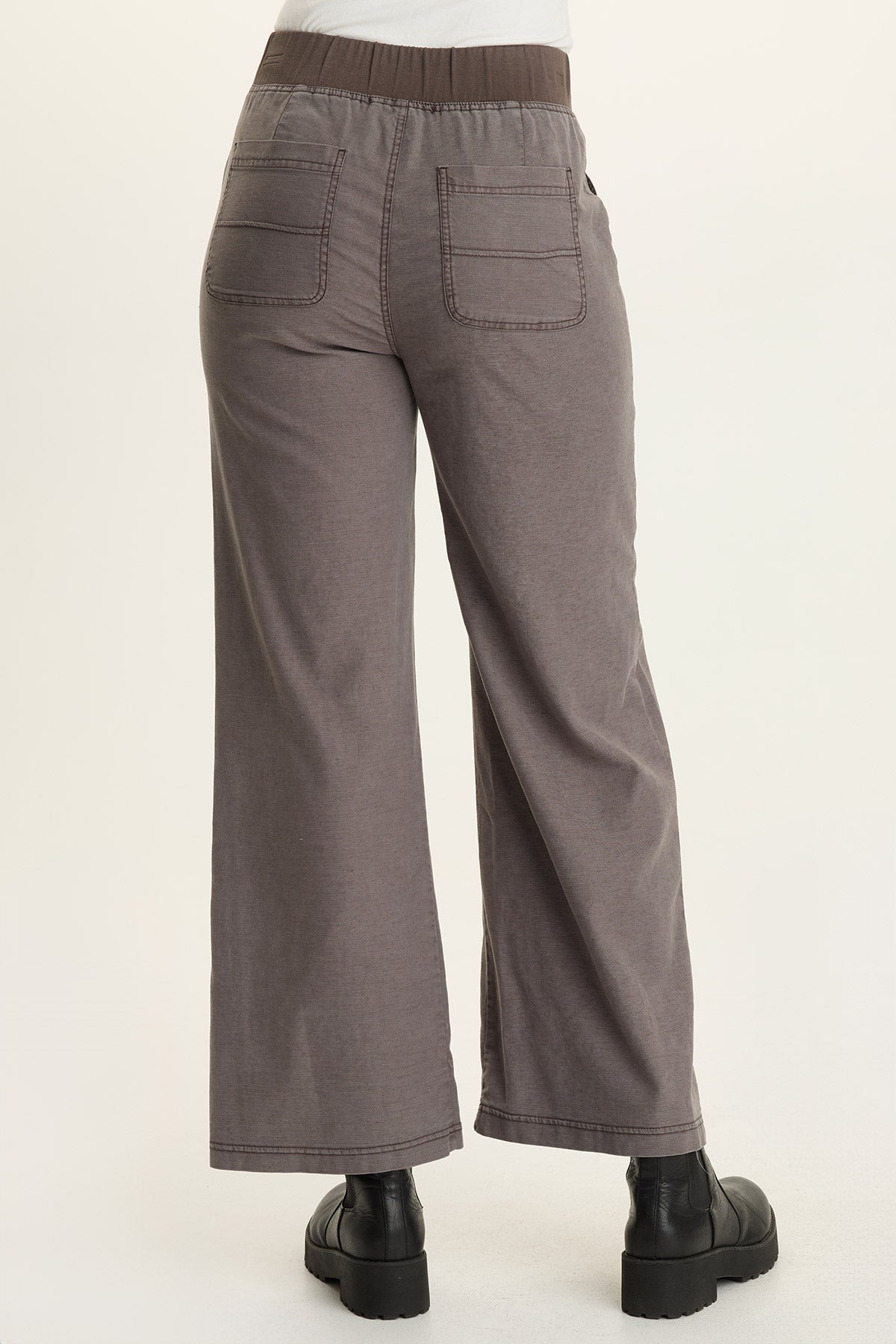 Wearables Riven Twill Wide Leg Pull-On Pant