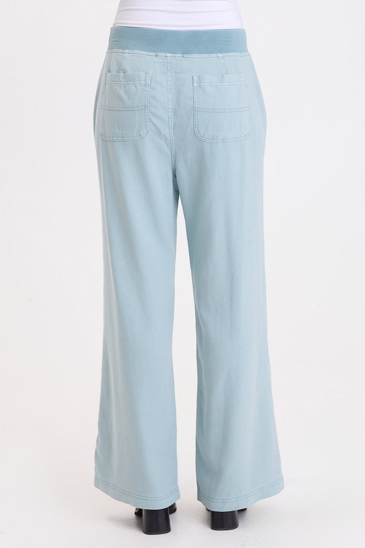 Wearables Riven Twill Wide Leg Pull-On Pant