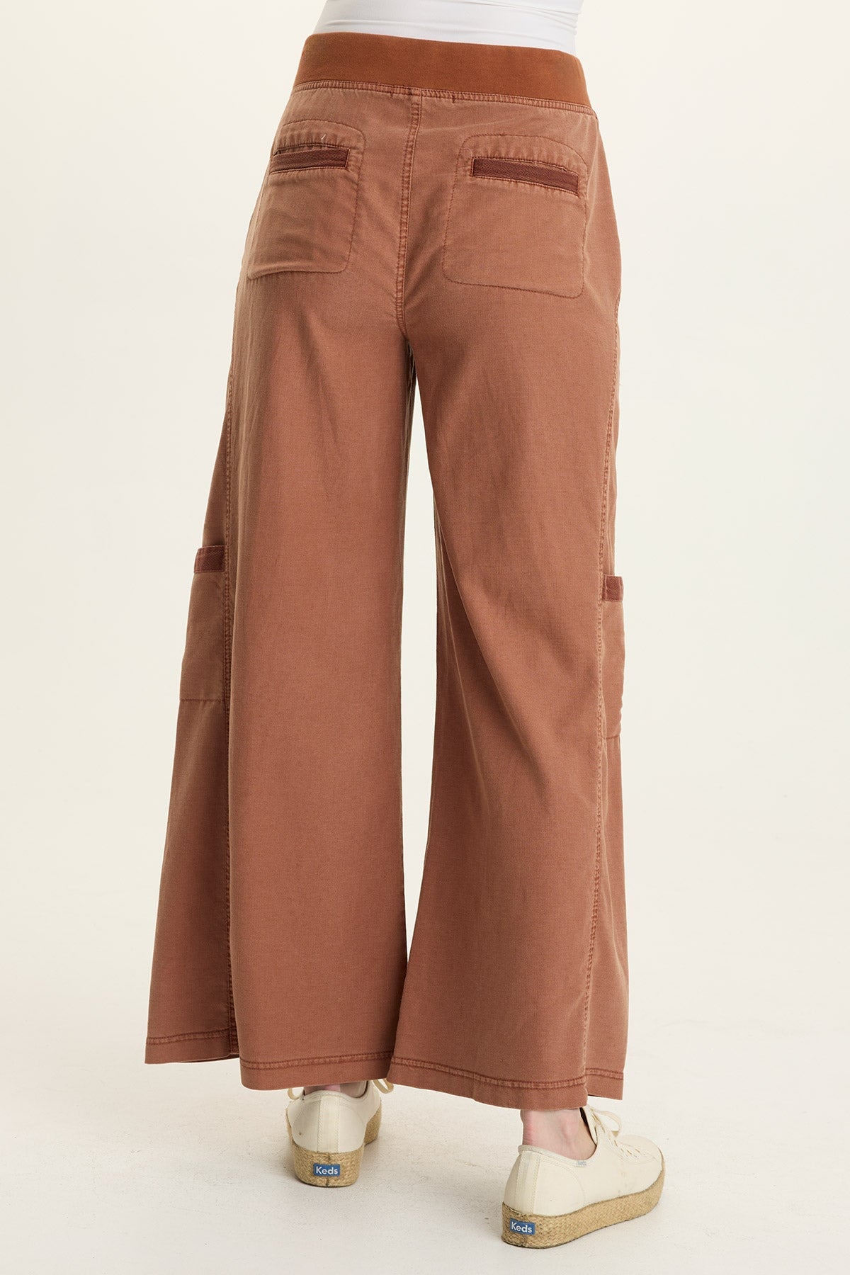 Wearables Tove Twill Cargo Wide-Leg Pant