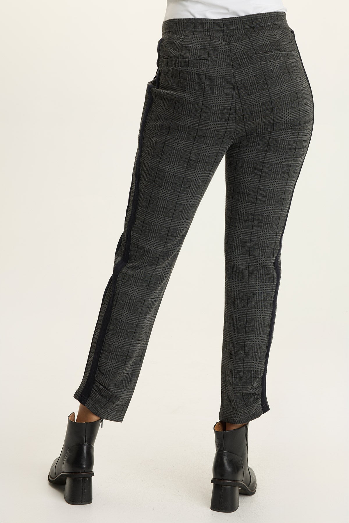 Wearables Nestor Plaid + Stripe Ponte Pant