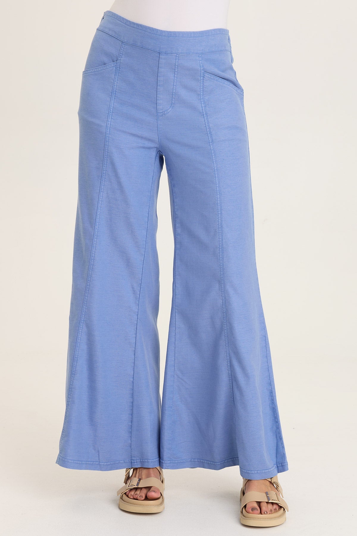 Wearables Faulk Twill Pull-On Twill Bell Bottom Pant