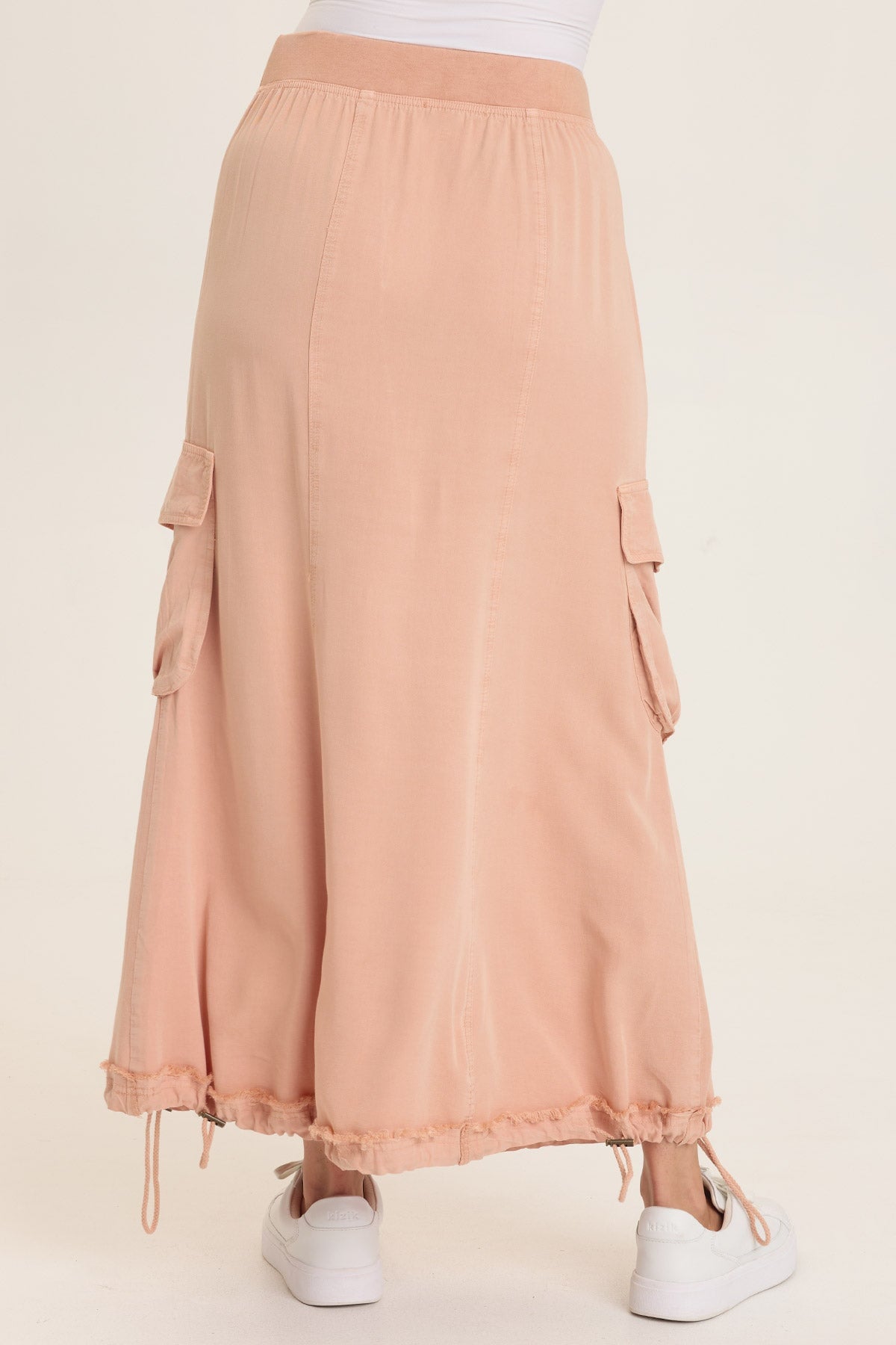 Wearables Ingram Cinchable Cargo Twill Skirt