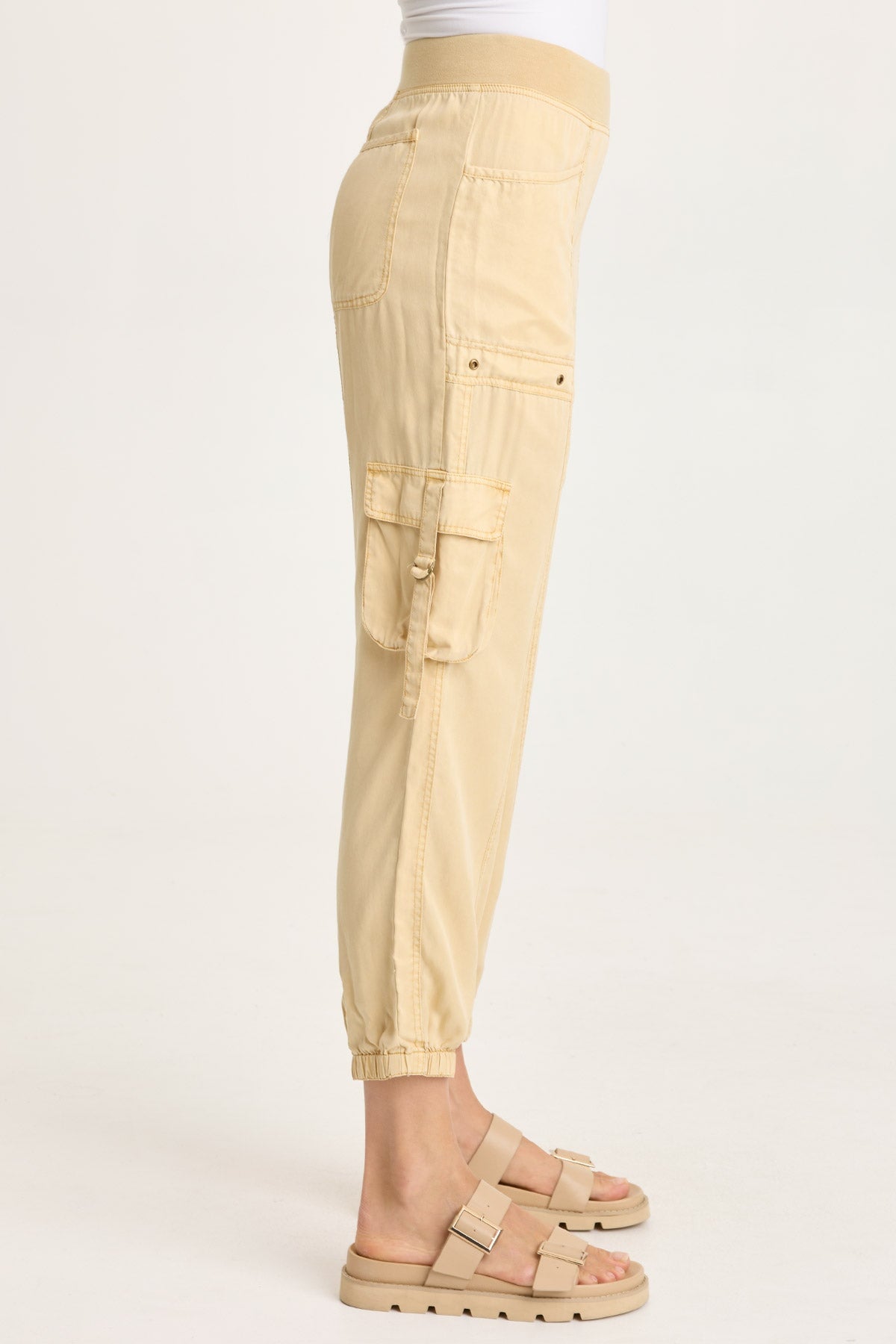 XCVI Olexa Twill Banded Cargo Pant