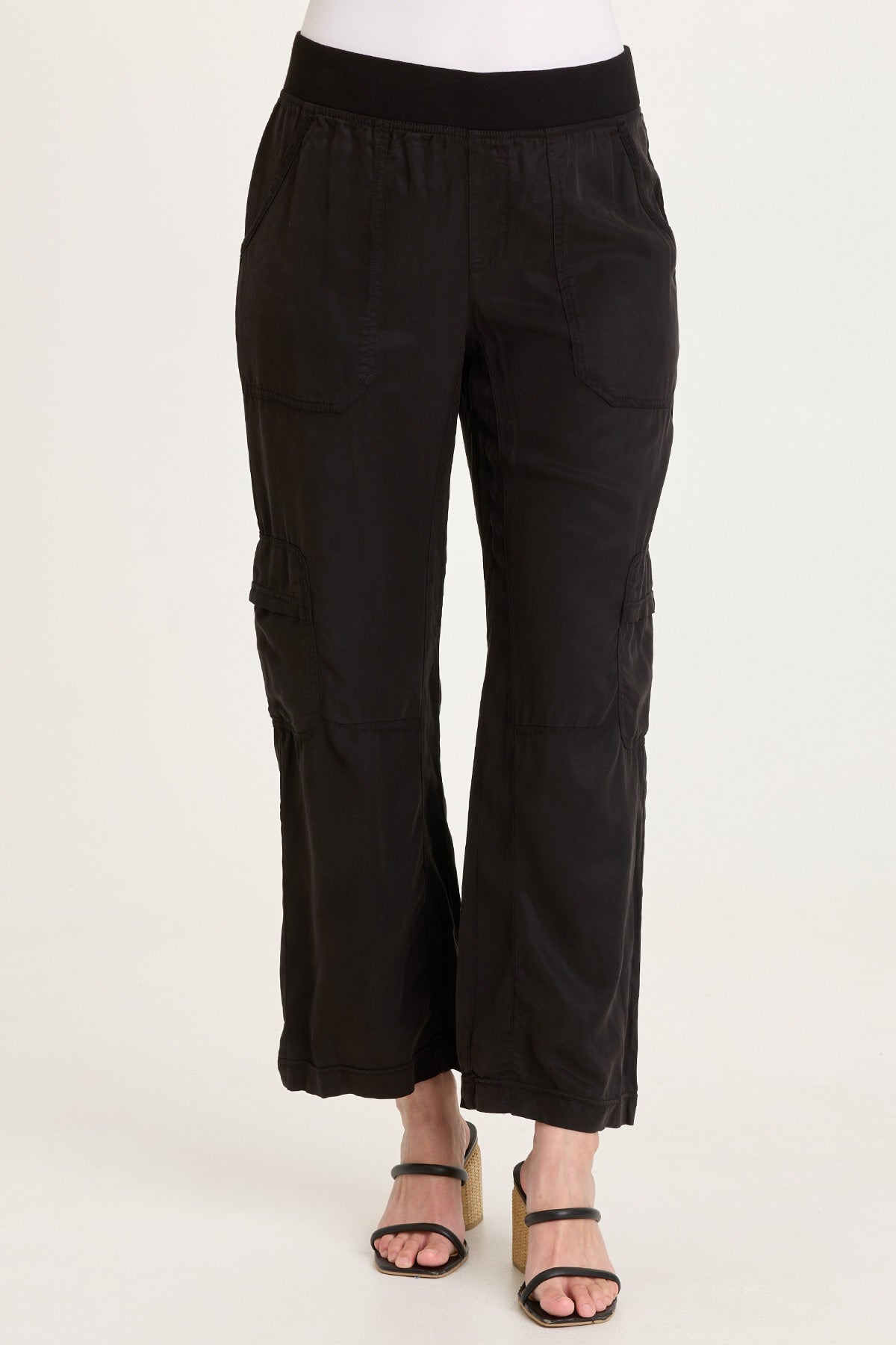 XCVI Taran Tencel Twill Straight Leg Cargo Pull-On Pant