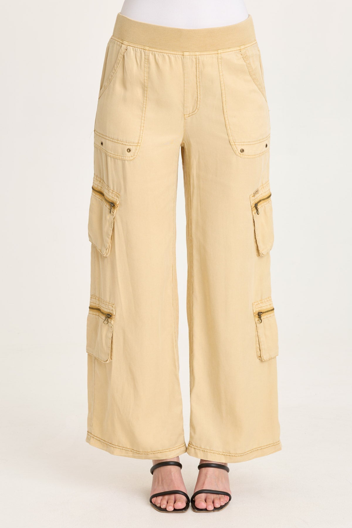 XCVI Britte Twill Multi-Pocket Cargo Pant