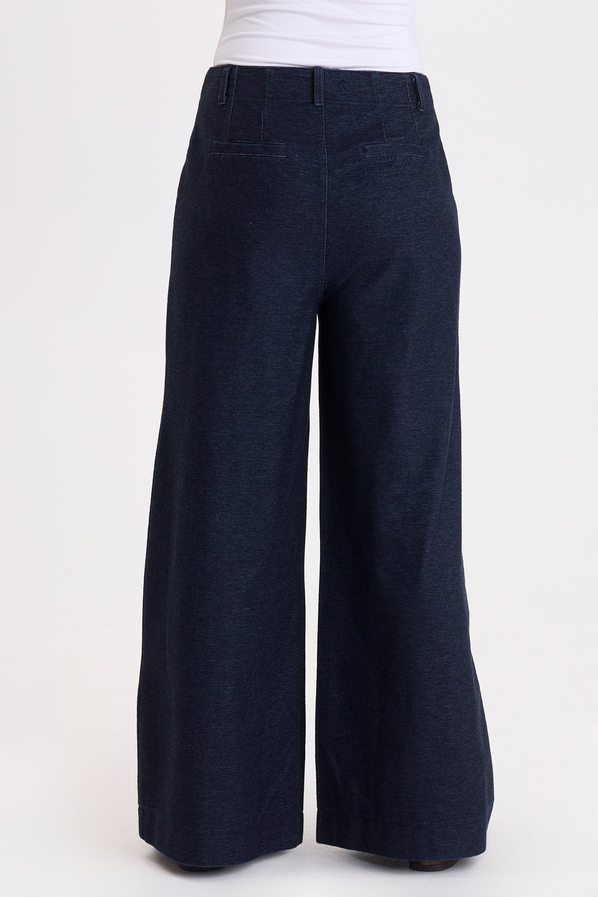 Wearables Miller Indigo Twill Wide Leg Trouser
