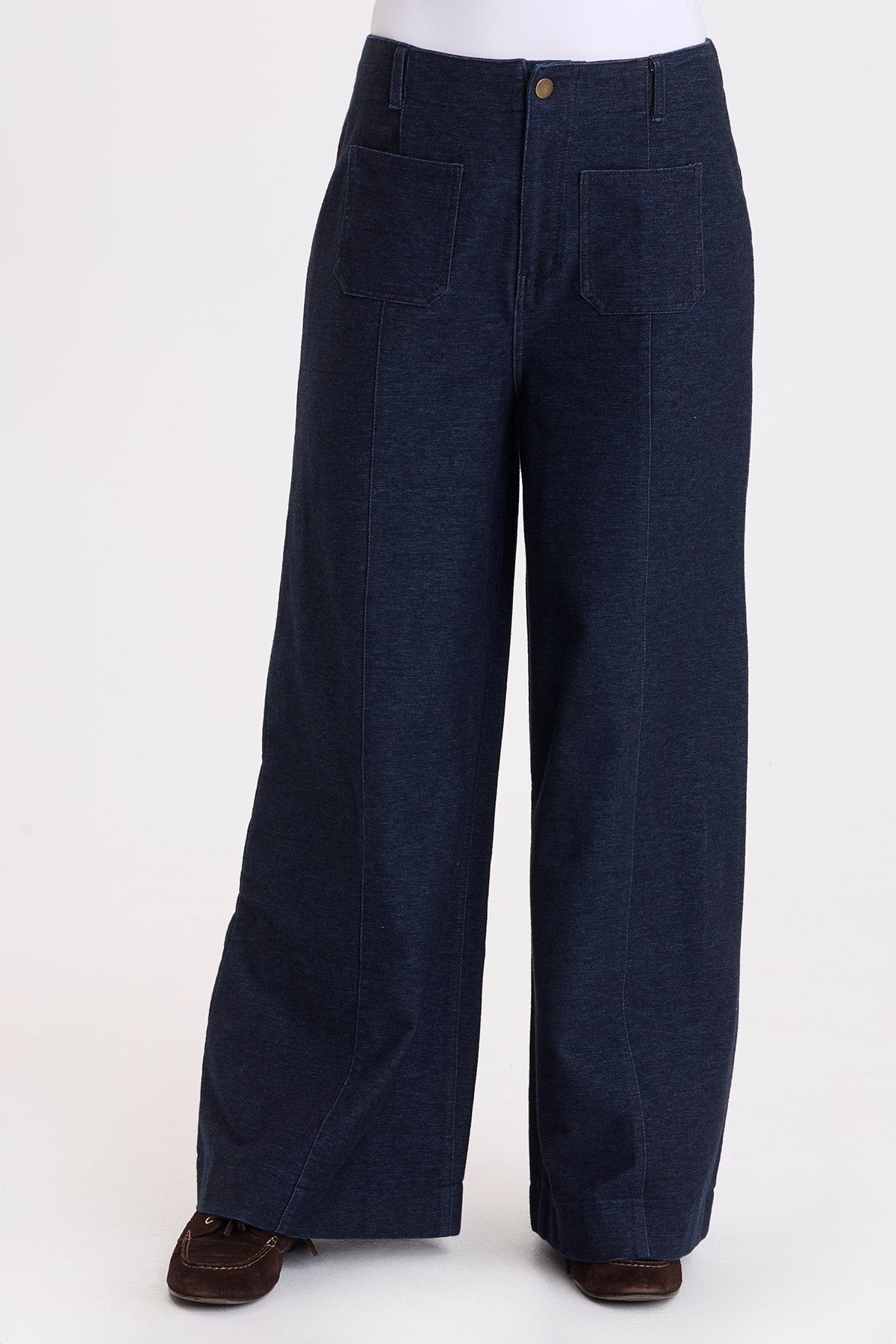 Wearables Miller Indigo Twill Wide Leg Trouser