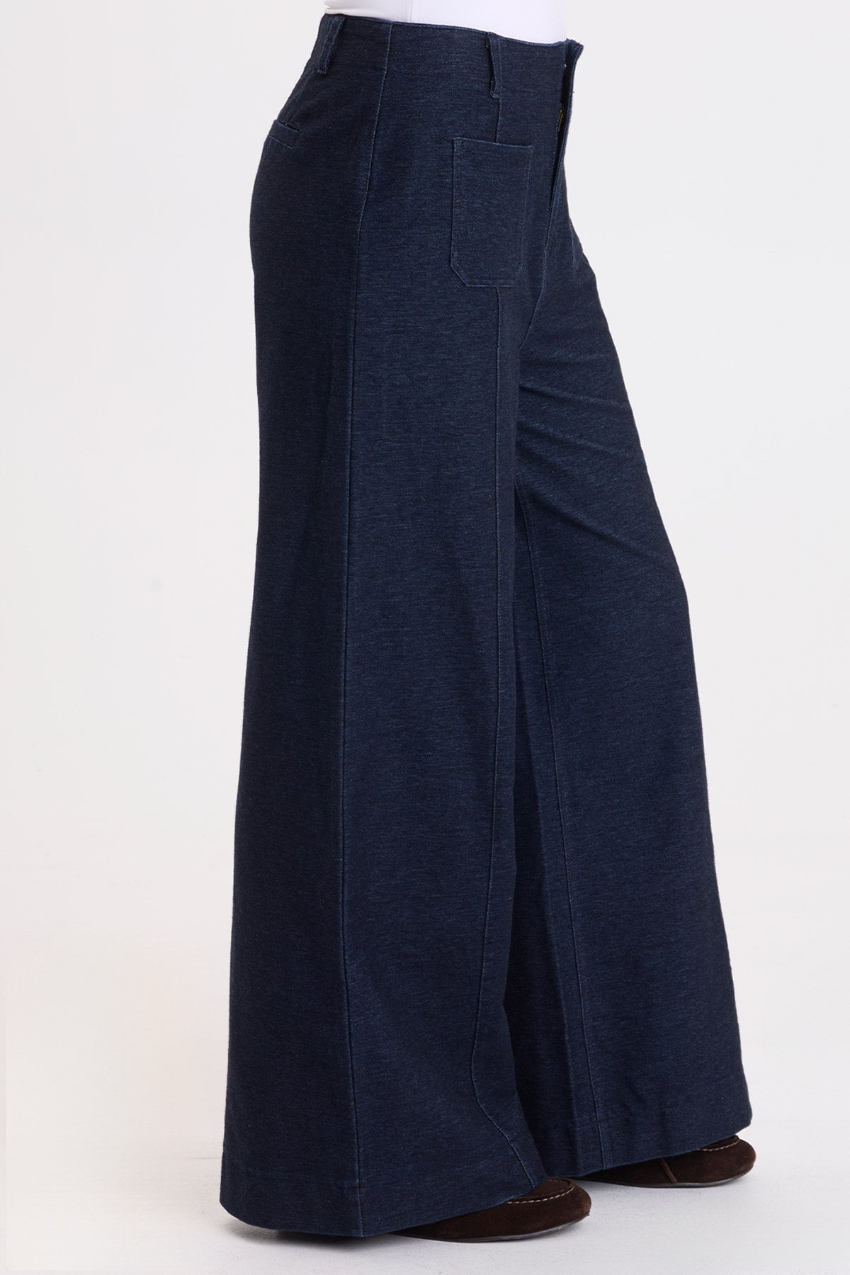 Wearables Miller Indigo Twill Wide Leg Trouser