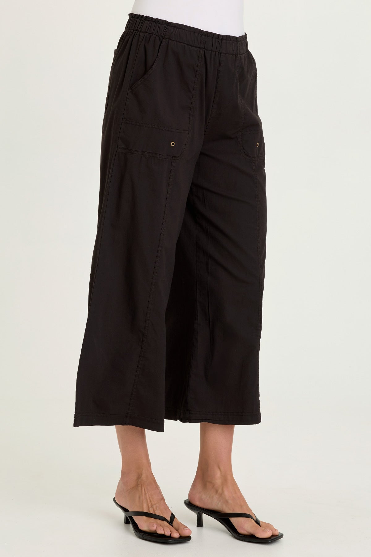 Wearables Gottfried Poplin Gaucho Crop